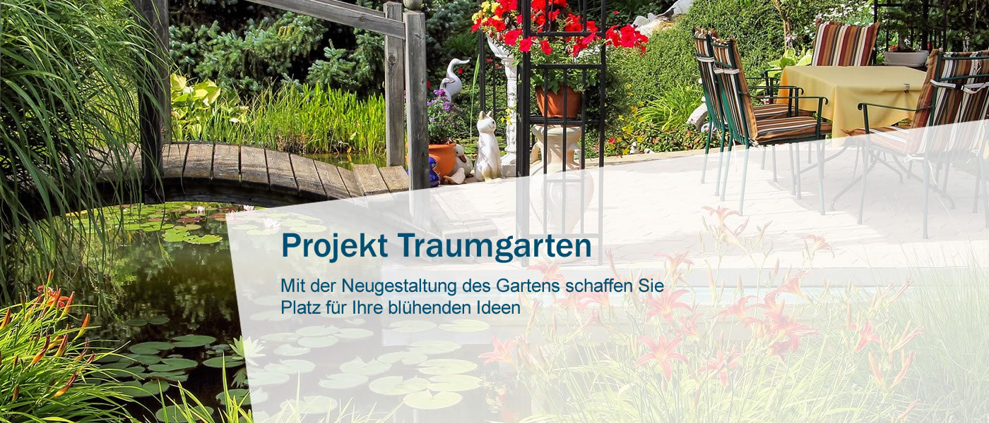 Gartenbau Projekt Traumgarten